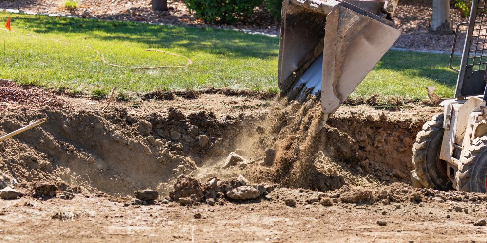Yard Grading 10