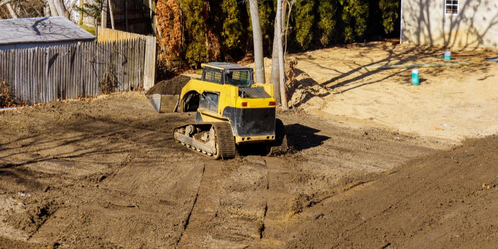 Yard Grading 11