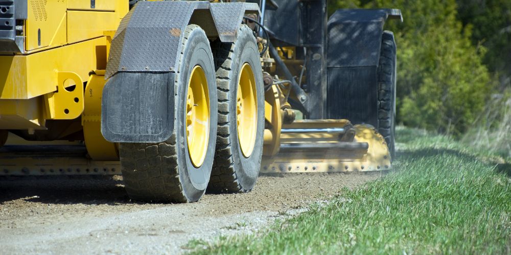 Yard Grading 5