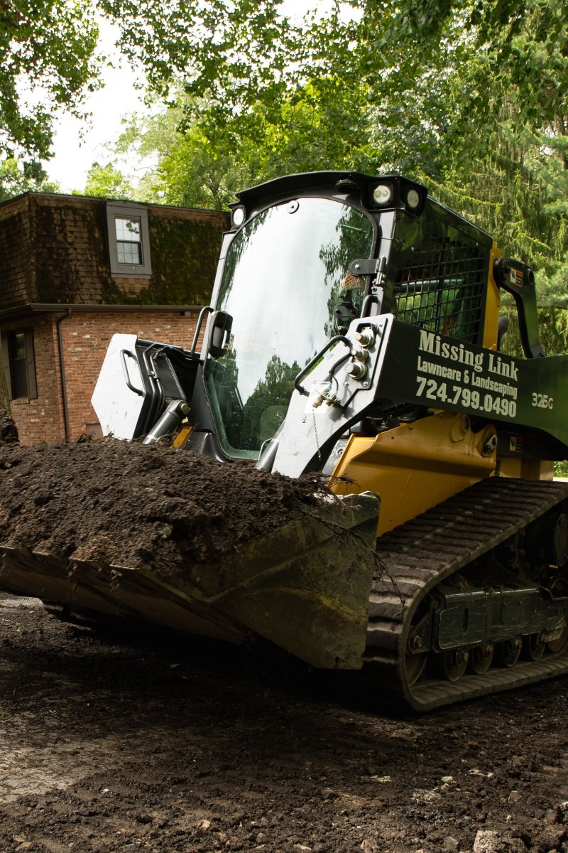 Missing Link Landscaping Excavator Services